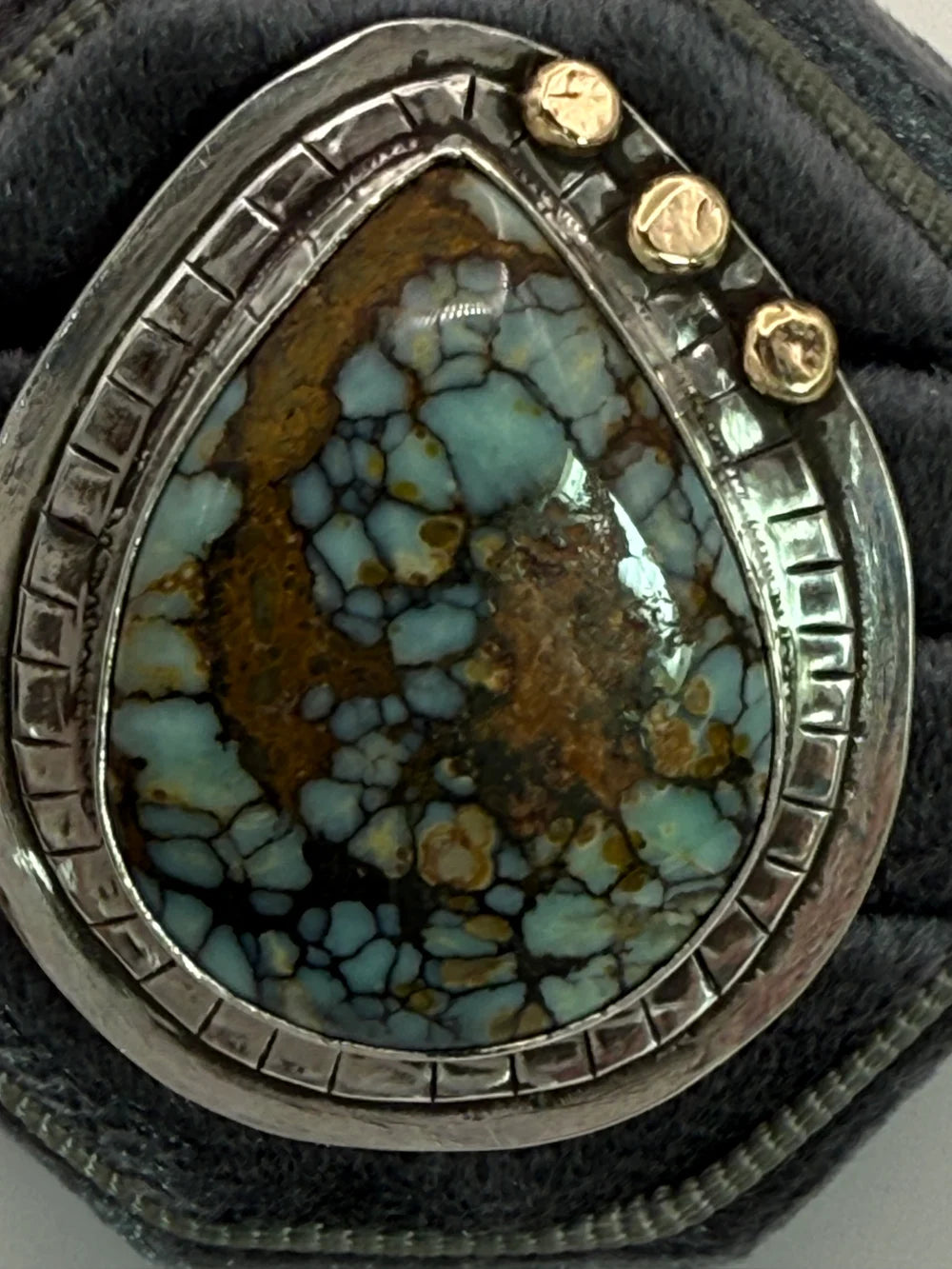 Rare #8 Mine Turquoise Ring