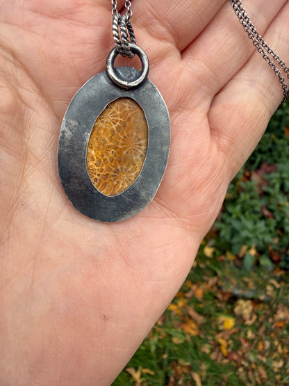 Fossil Coral Necklace