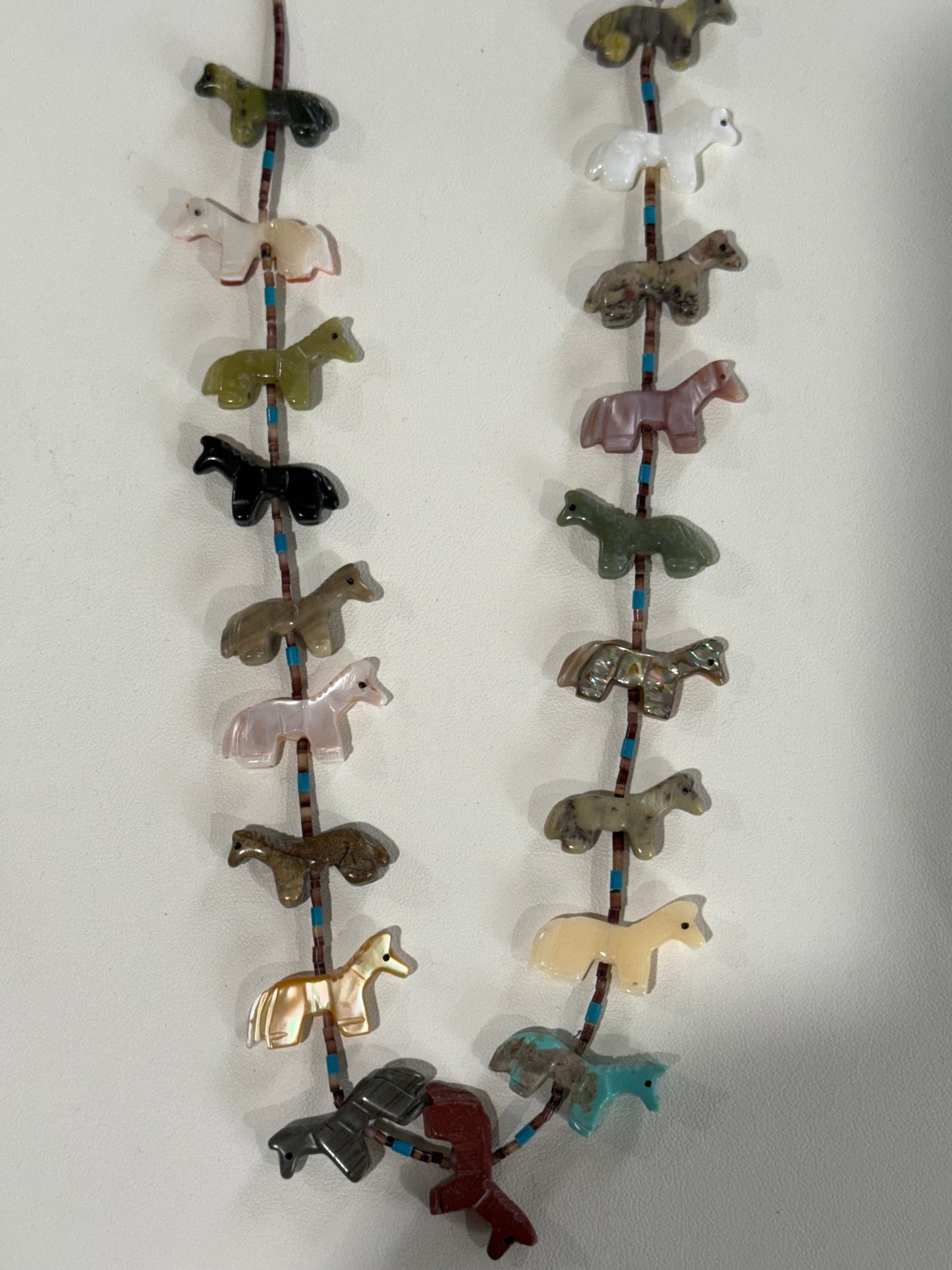 Vintage Horse Fetish Necklace