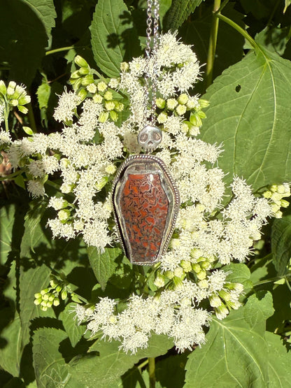 Dino Bone Coffin Necklace