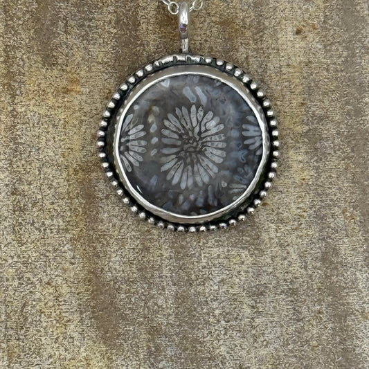Fossilized Coral Necklace