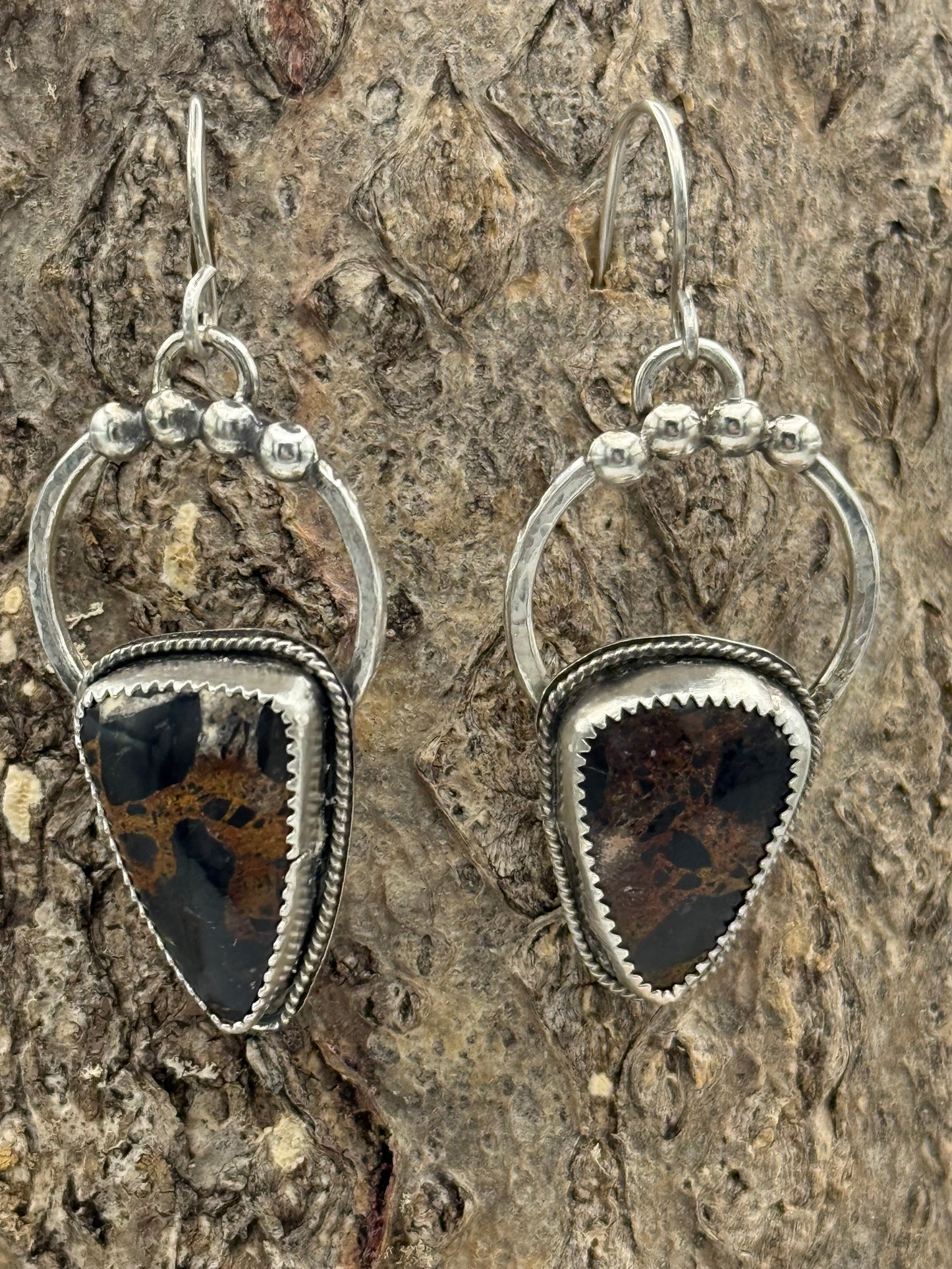 Iron Buffalo Earrings