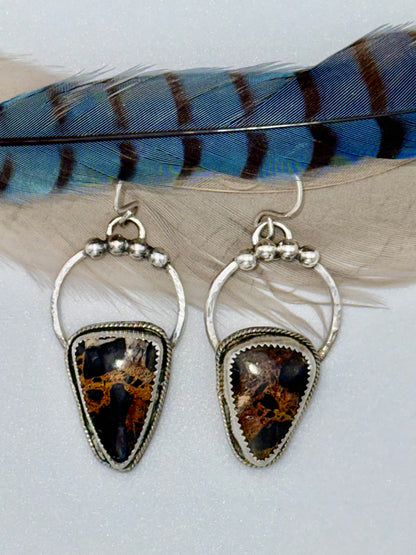 Iron Buffalo Earrings