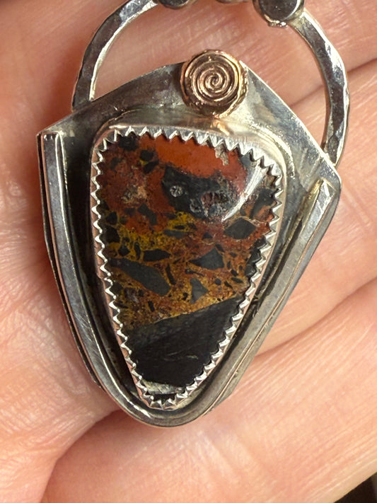 Iron Buffalo Pendant