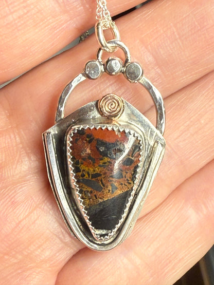 Iron Buffalo Pendant