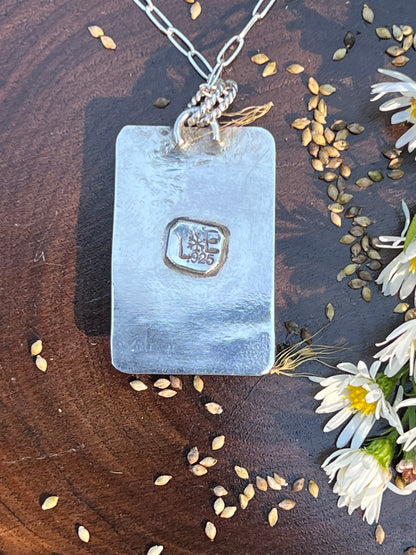 Winter Solstice Turquoise Pendant