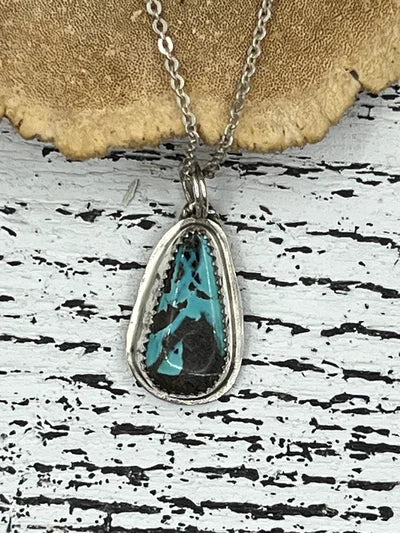 Blue Moon Turquoise Pendant