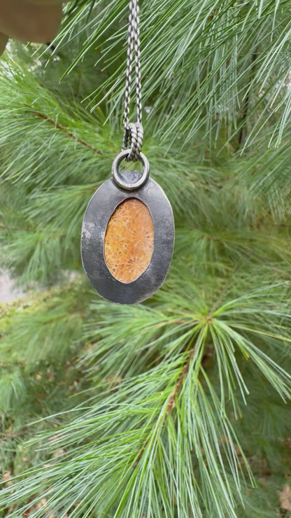 Fossil Coral Necklace